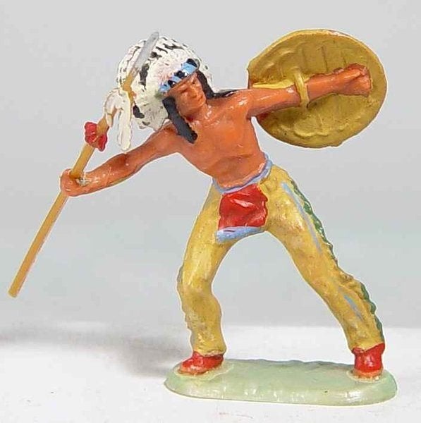Elastolin cowboys en indianen te koop gevraagd, Verzamelen, Ophalen of Verzenden, Gebruikt