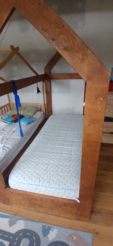 Kinderbed - zelf demonteren en ophalen, Ophalen, Gebruikt, 70 tot 85 cm, Matras