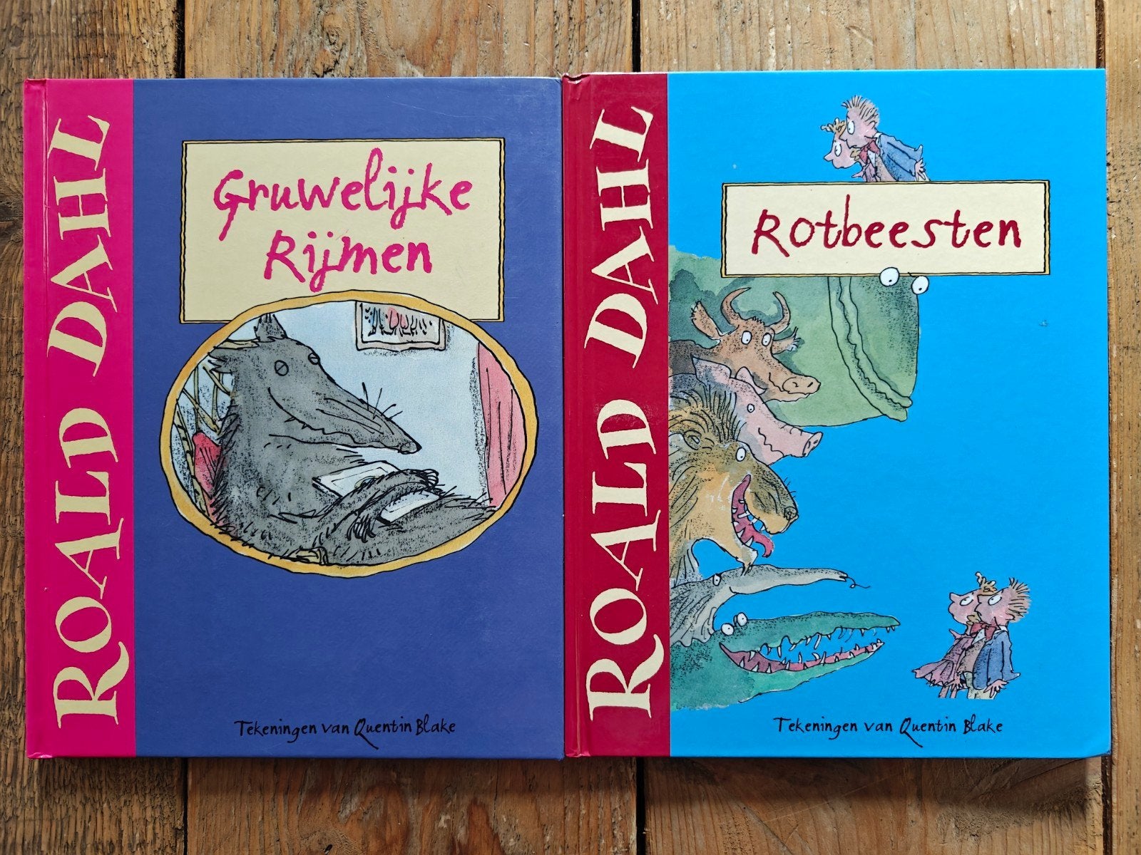 Gruwelijke Rijmen / Rotbeesten., Boeken, Ophalen of Verzenden, Zo goed als nieuw, Sprookjes