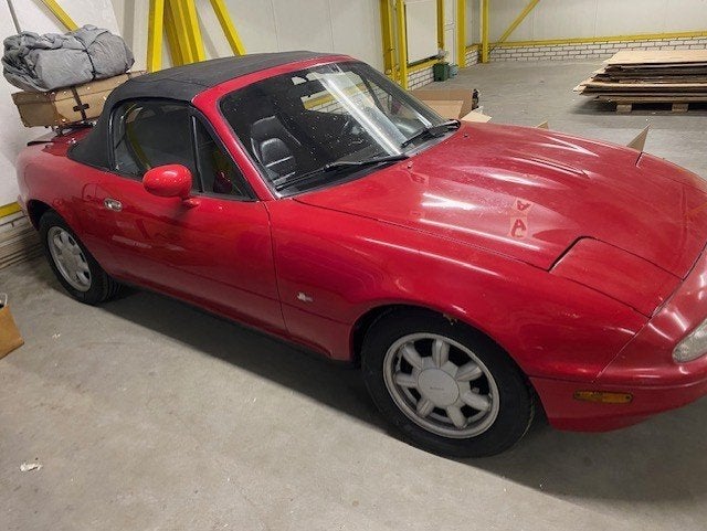 MAZDA MIATA MX5, 4 cilinders, Cabriolet, 1600 cc, Leder