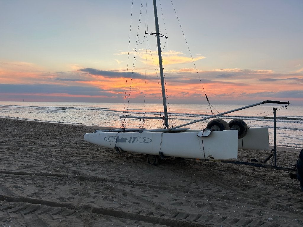 Catamaran Nacra Inter 17, Ophalen, Gebruikt, Zeilboot