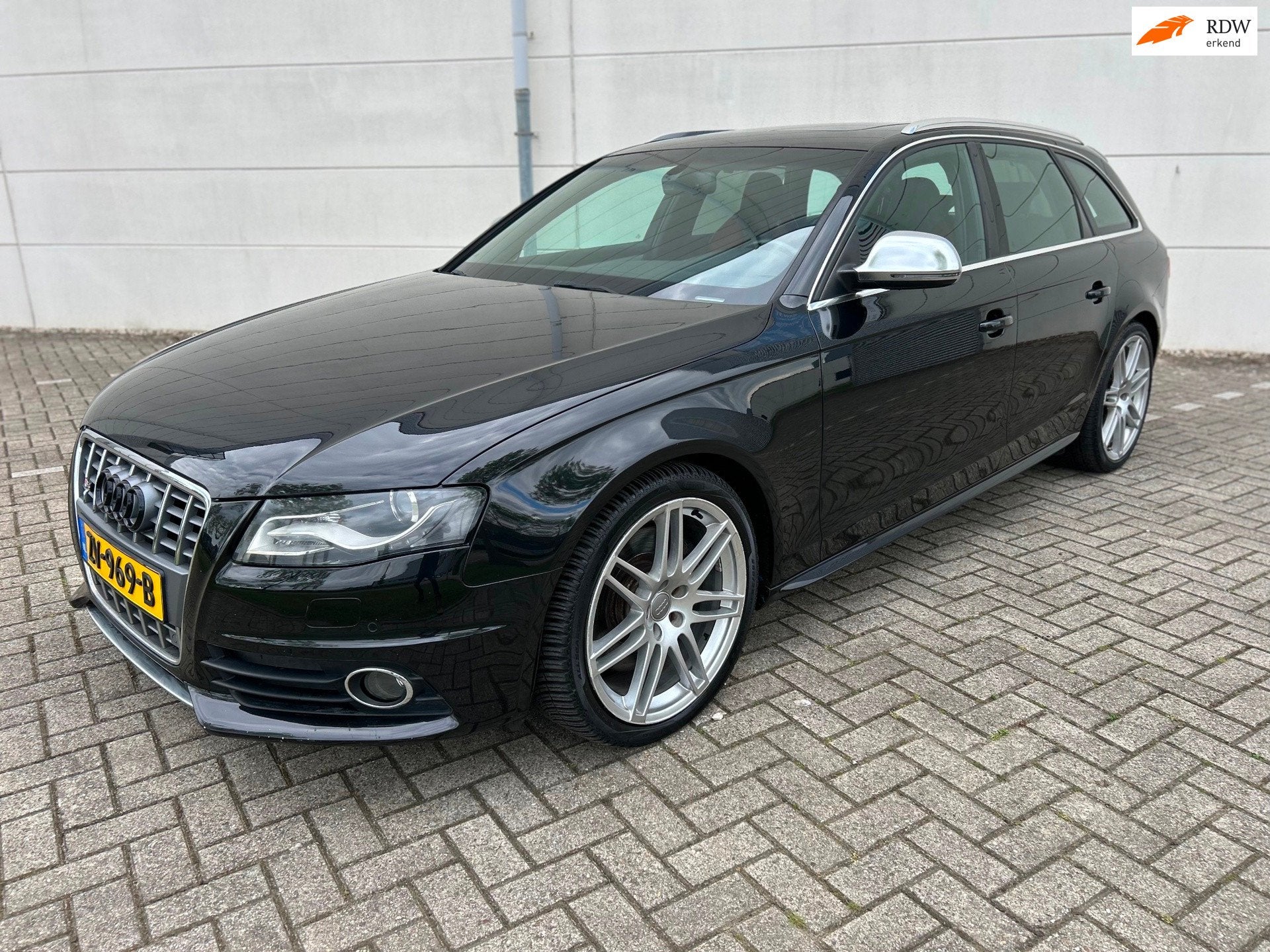 Audi 3.0TFSI S4 Quattro Automaat 2009 Navi Pano Rood Leer Me, Auto's, Automaat, 1970 kg, Gebruikt, 1858 kg