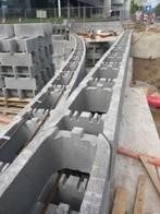Betonblokken/bekistingsblokken/droogstapelblok, Verzenden, Nieuw, Overige typen