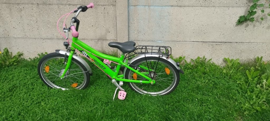 Puky meisjesfiets 20" inch 3versnellingen, Ophalen, Gebruikt, Velgrem, Versnellingen