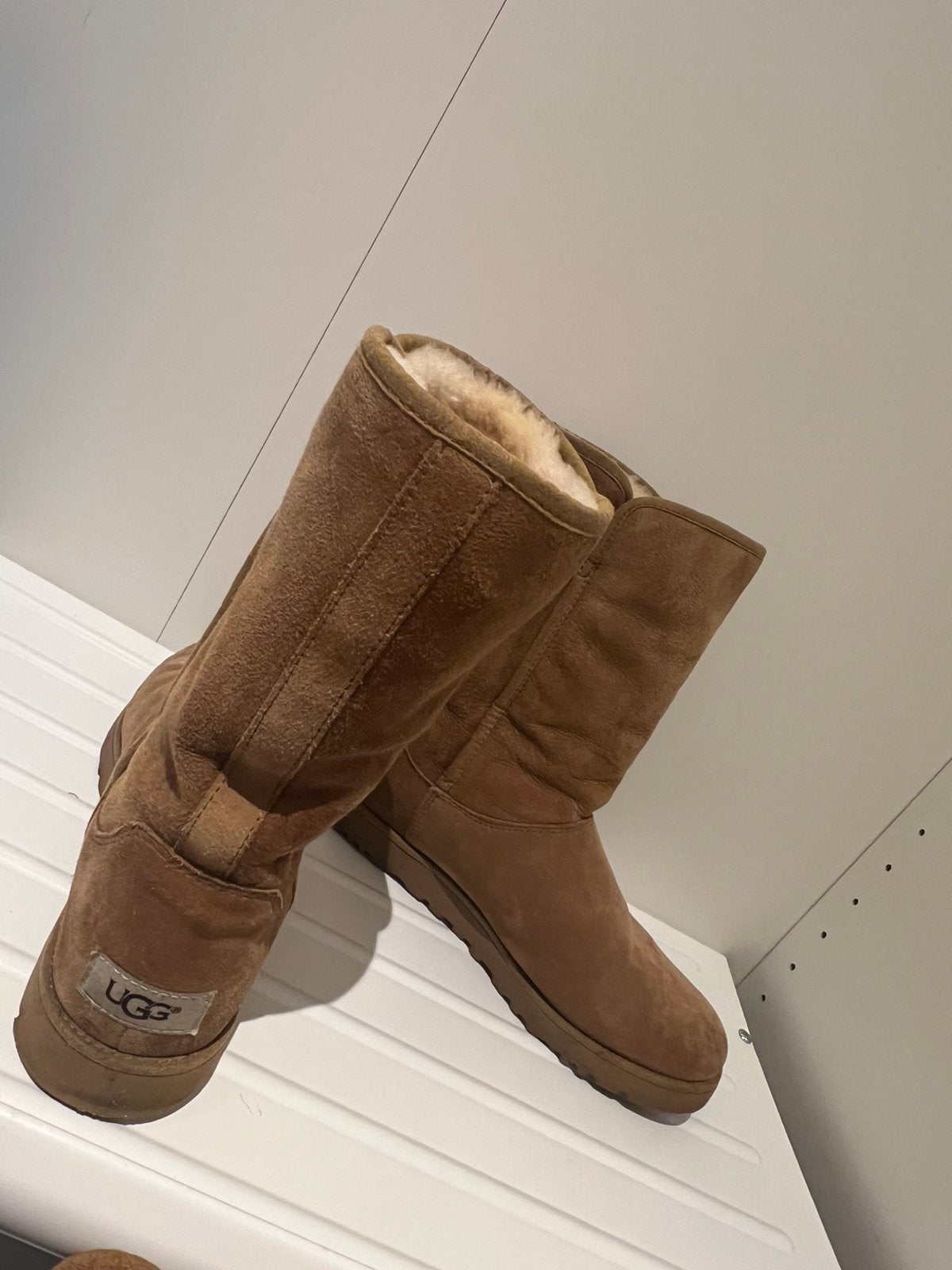 UGG Classic short ll laarzen in Chestnut, Ophalen, Zo goed als nieuw, Bruin
