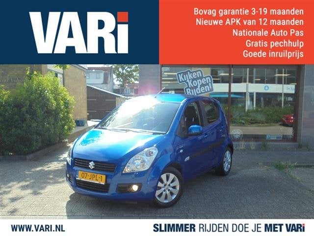 Suzuki Splash 1.2 Exclusive (bj 2009), Voorwielaandrijving, 4 cilinders, 965 kg, Blauw