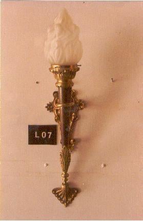 Frans antiek look wandlampen - Sfeervol & uniek, Huis en Inrichting, Lampen | Wandlampen, Ophalen, Nieuw, Glas, Barok