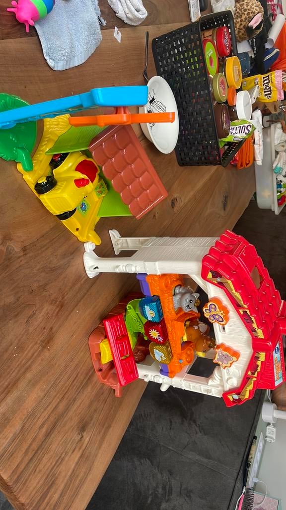 Vtech Vrolijke Dierenboerderij - Interactief Speelgoed, Kinderen en Baby's, Ophalen of Verzenden, Gebruikt, Ontdekken, Met licht