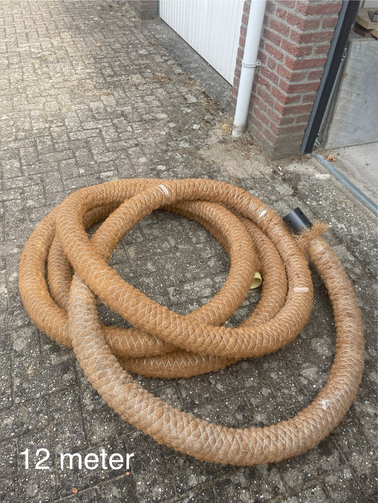 Drainage slang kokos 12 meter, Ophalen, Nieuw