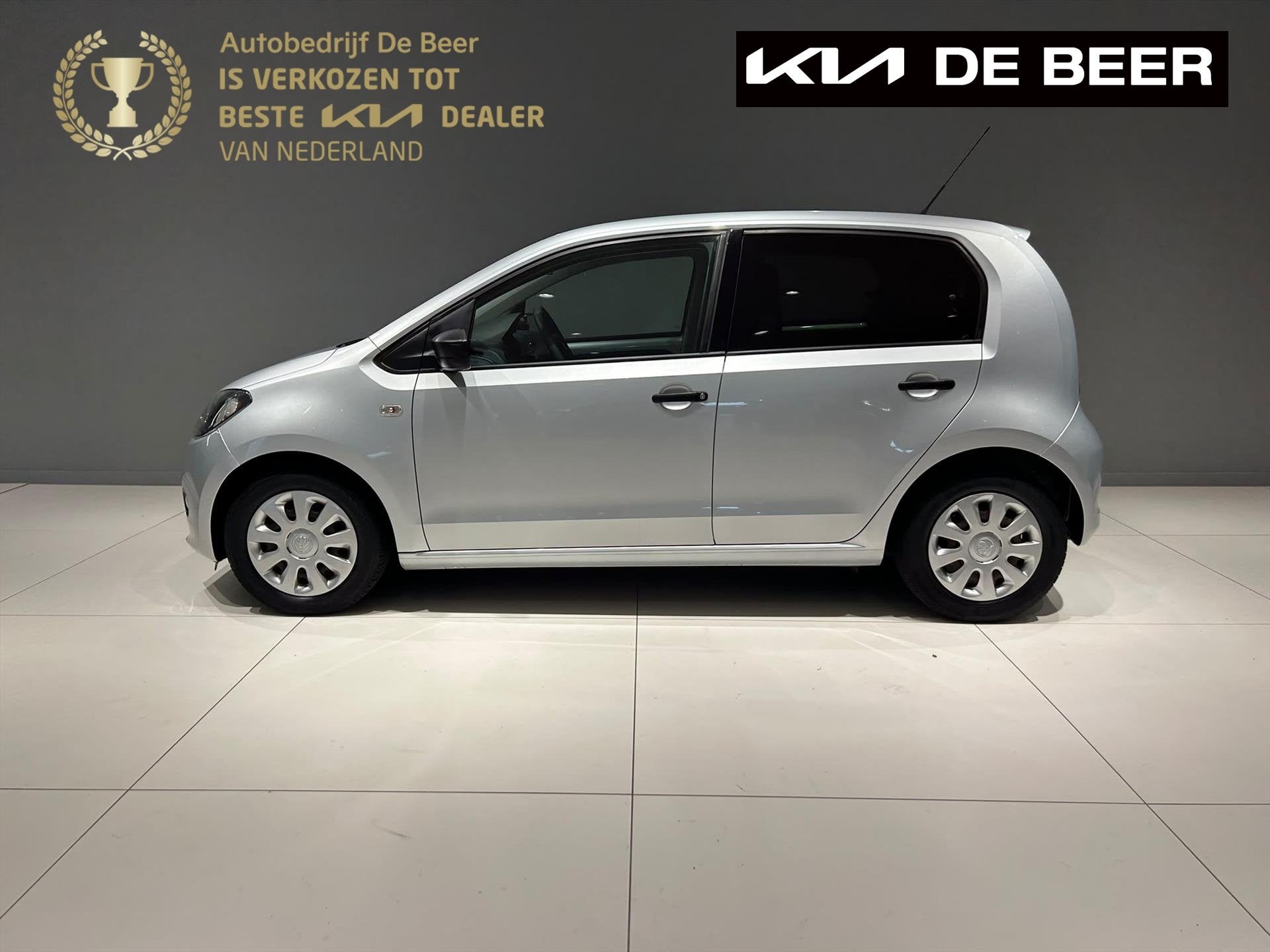SKODA Citigo 1.0 60pk Greentech 5D Arctic, Auto's, Voorwielaandrijving, Stof, Gebruikt, Zwart