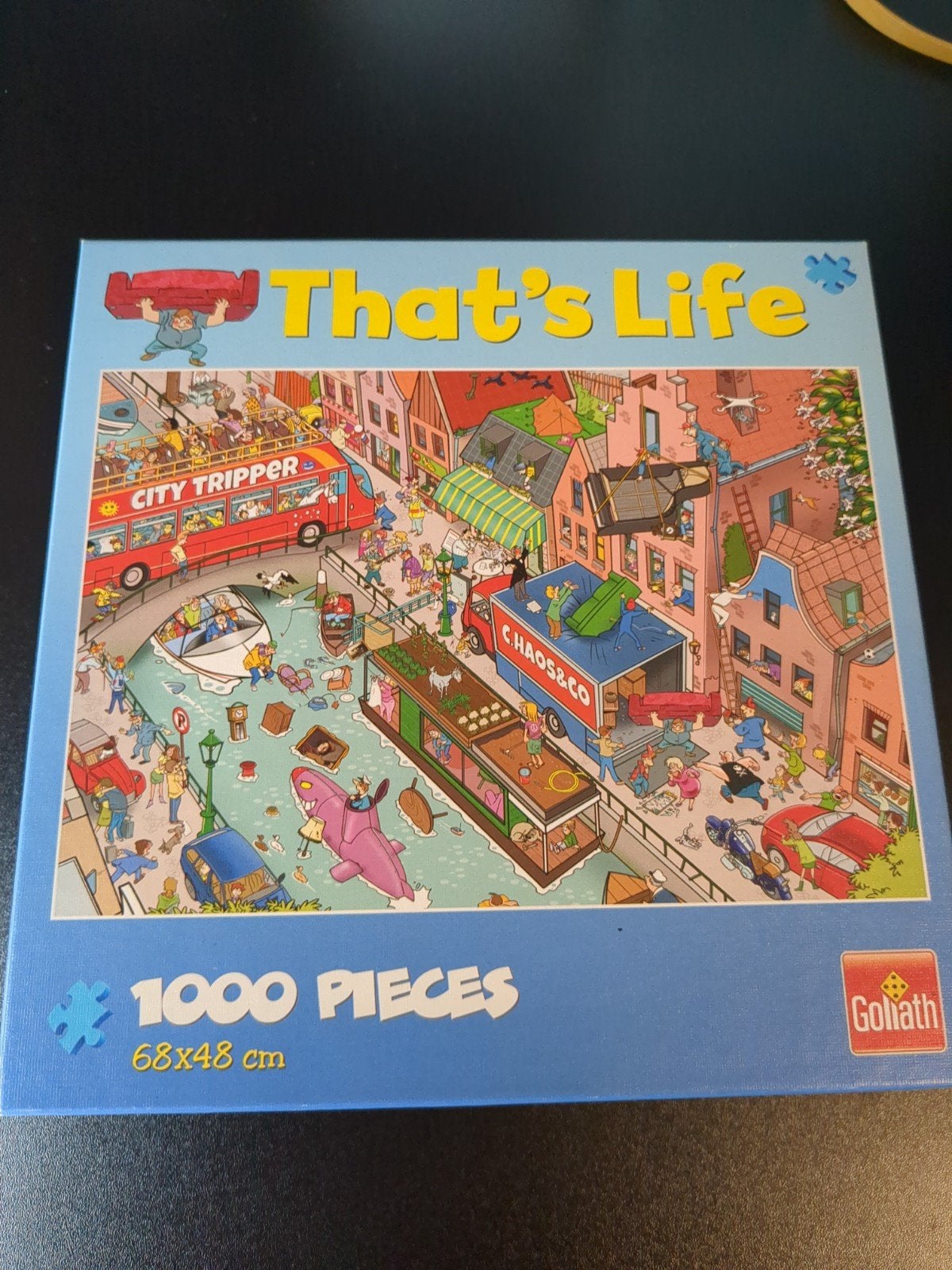 That's Life Legpuzzel 1000 stukjes Goliath, Ophalen, 500 t/m 1500 stukjes, Zo goed als nieuw, Legpuzzel