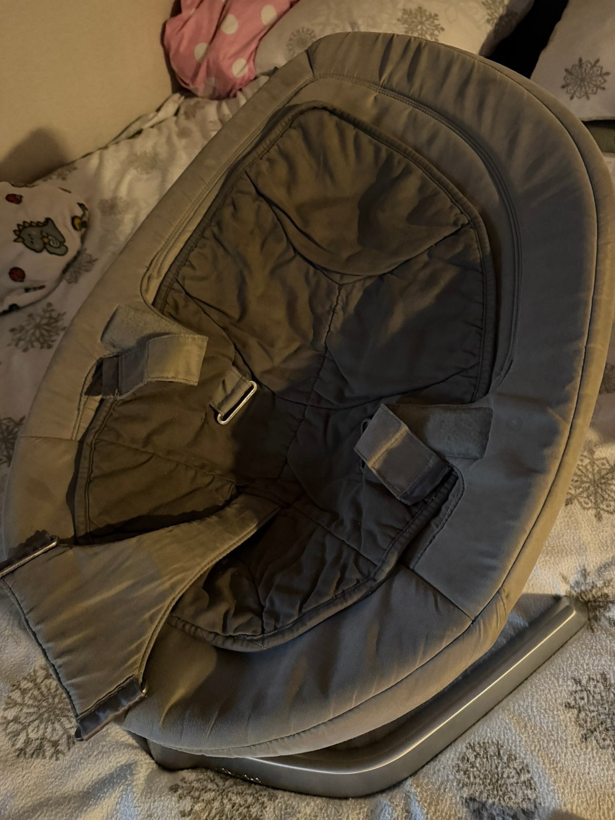 Nuna leaf schommelstoel te koop tot 60kg, Kinderen en Baby's, Gebruikt, Schommelstoel, Met gordel(s) of riempje(s), Ophalen