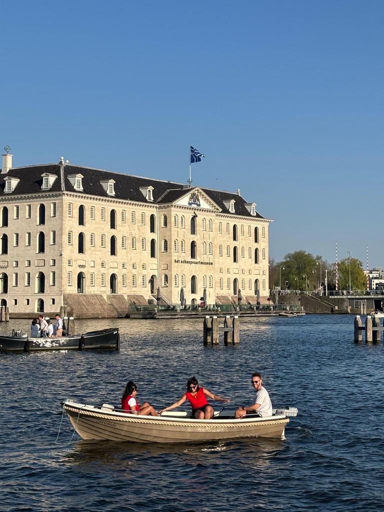 Admiral 430 Sloep met Torqeedo elektrische motor, Ophalen, Tot 10 pk, Elektrisch, Zo goed als nieuw