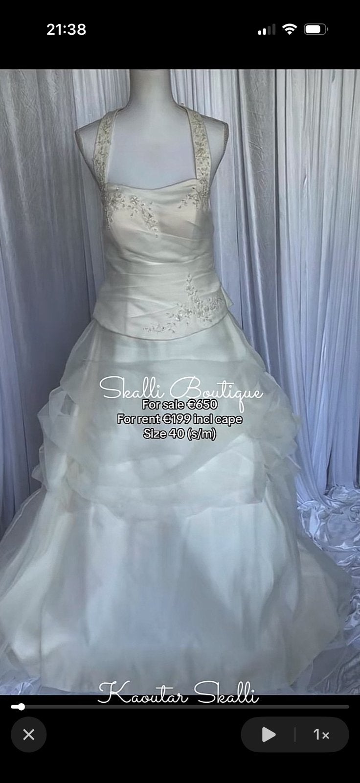 Bridal dress ballroom, Ophalen of Verzenden, Nieuw, Trouwjurk