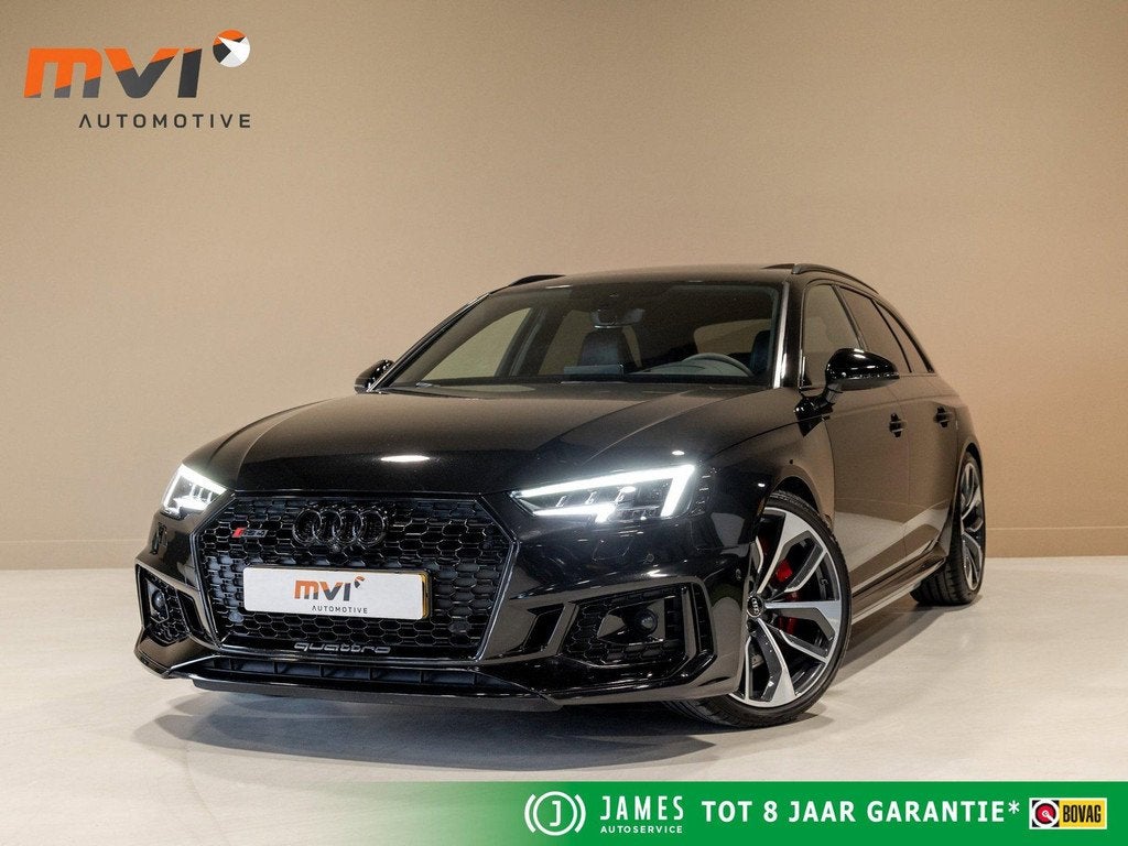Audi A4 Avant 2.9 TFSI RS 4 quattro / 450pk / Panorama dak /, Auto's, Audi, Bedrijf, Te koop, RS4, 360° camera, 4x4, ABS, Achteruitrijcamera