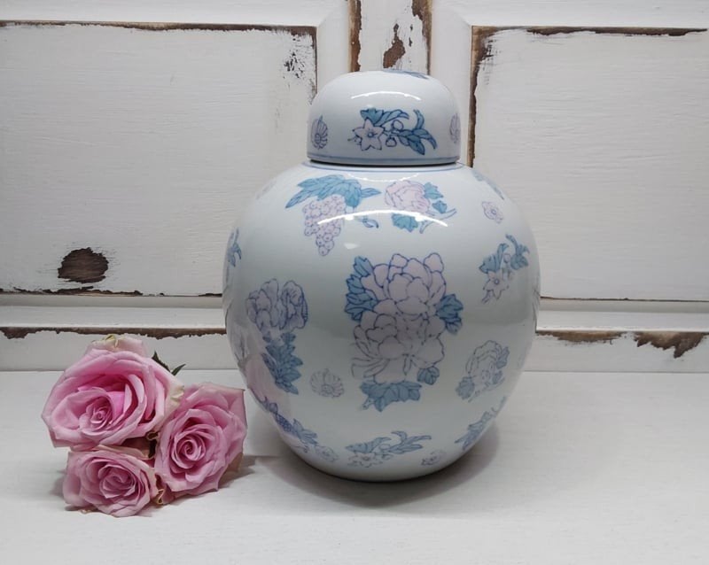 Grote Chinees porseleinen gemberpot, Antiek en Kunst, Antiek | Porselein, Ophalen of Verzenden
