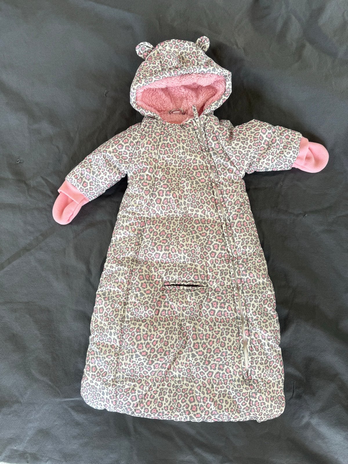 Leopardprint baby voetzak, Ophalen of Verzenden, Zo goed als nieuw, Meisje
