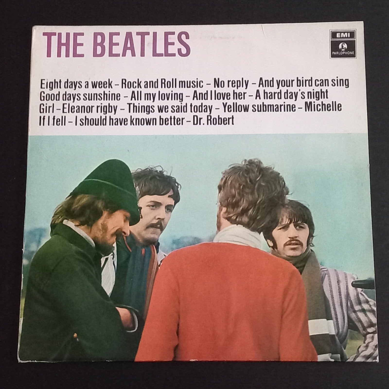 Beatles Boek en Plaat LP NL 1968 mooie staat, LP, Gebruikt, Pop, Originele persing