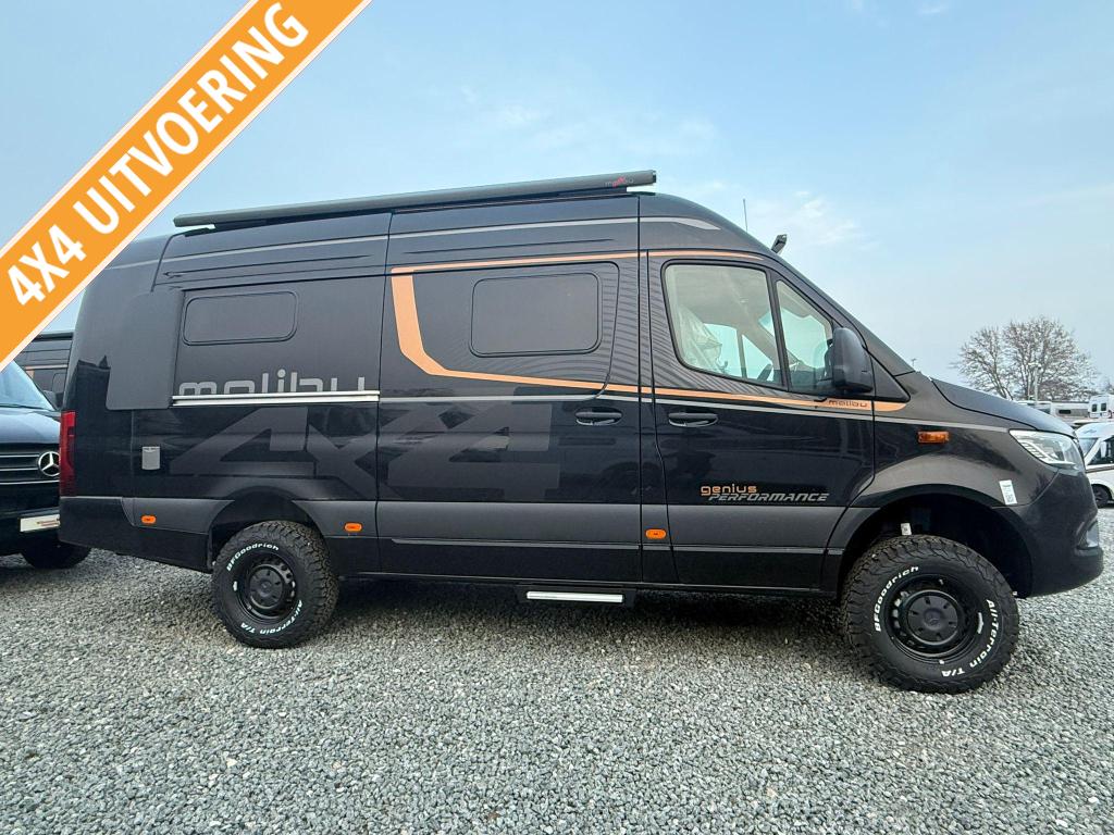 Malibu Genius 641 LE Performance 4x4 Mercedes '26, Caravans en Kamperen, Automaat, Ringverwarming, Malibu, Achteruitrijcamera