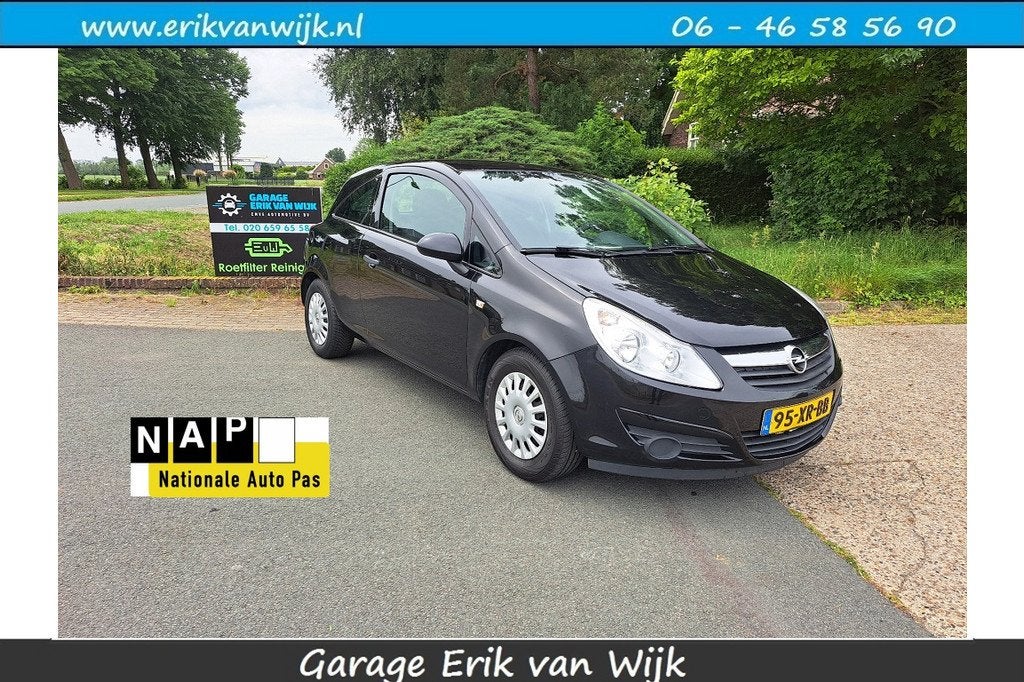 Opel Corsa 1.2-16V Essentia AUTOMAAT (bj 2007), Auto's, 450 kg, 4 cilinders, 82 pk, 1229 cc