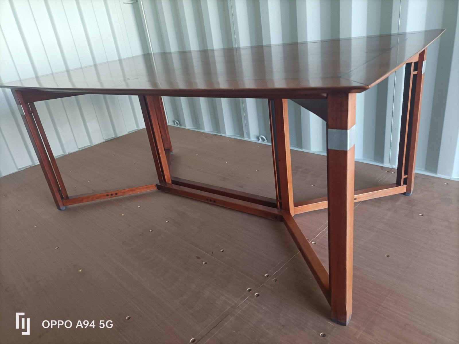 Schuitema Decaforma Tafel 185 cm, Ophalen, Gebruikt, 100 tot 150 cm, Klassiek, Tijdloos