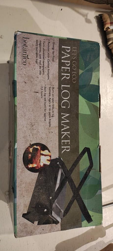 Paperlog Zelf je briketten maken, Ophalen of Verzenden, Gebruikt