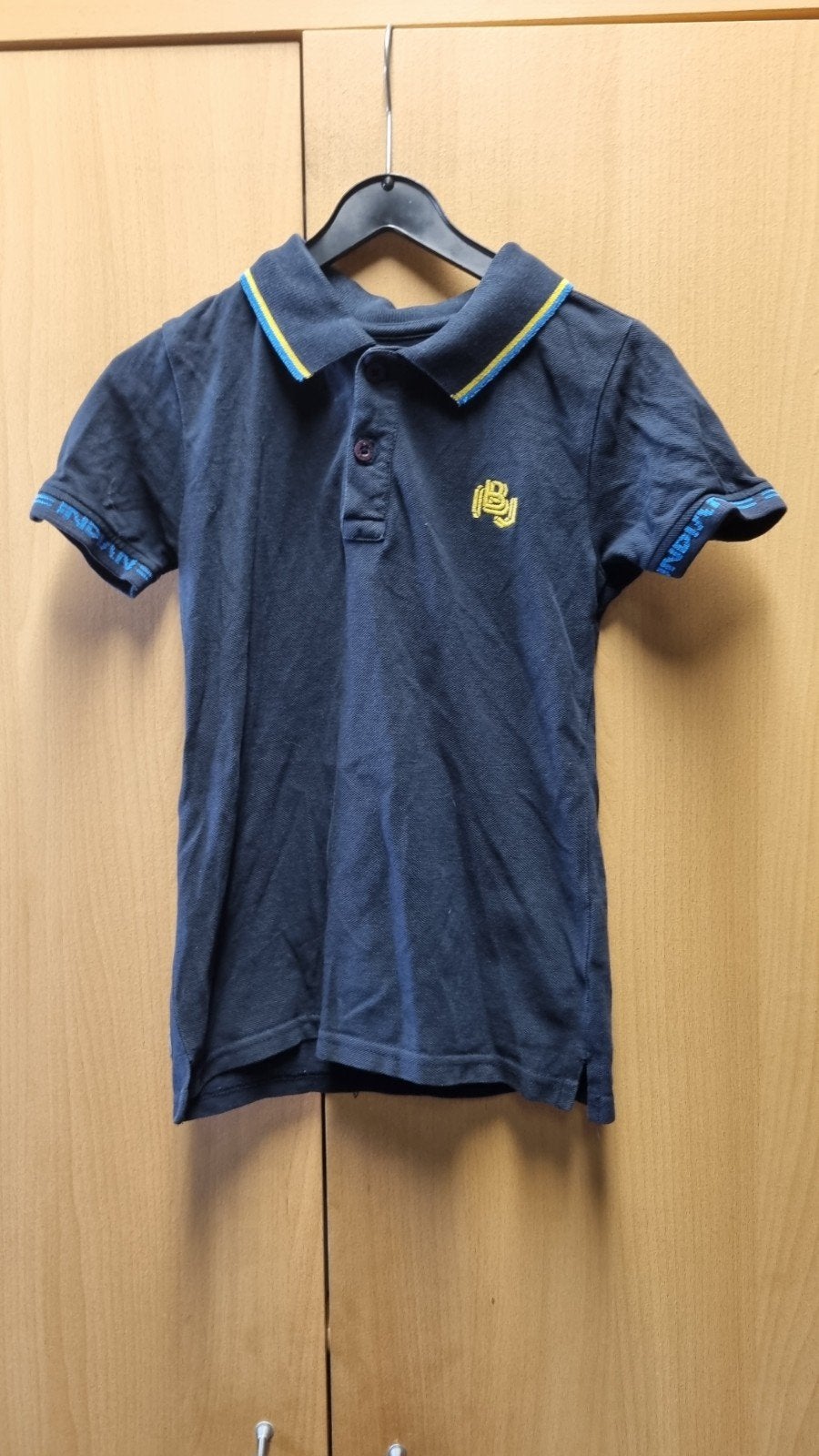 Indian Blue Jeans donkerblauw shirt maat 116, Kinderen en Baby's, Kinderkleding | Maat 116, Gebruikt, Ophalen of Verzenden, Shirt of Longsleeve