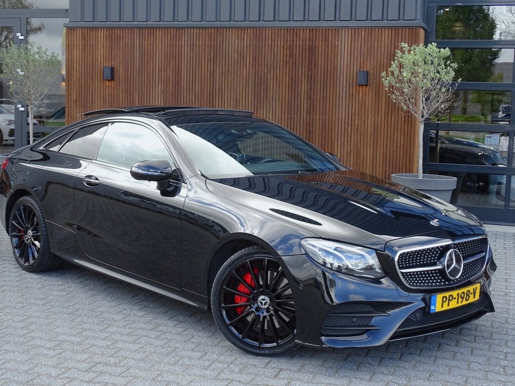 Mercedes-Benz E-Klasse Coupé 400 4 Matic 334PK AMG Edition, Auto's, Automaat, Automatische klimaatregeling, Euro 6, Leder