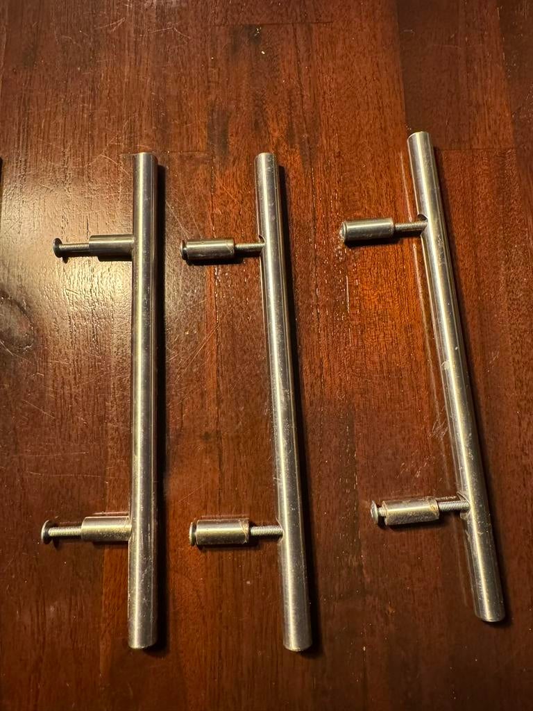 RVS handgreep voor keukenkastjes 32 stuks compleet 22 cm, Huis en Inrichting, Ophalen of Verzenden, Gebruikt, Minder dan 25 cm