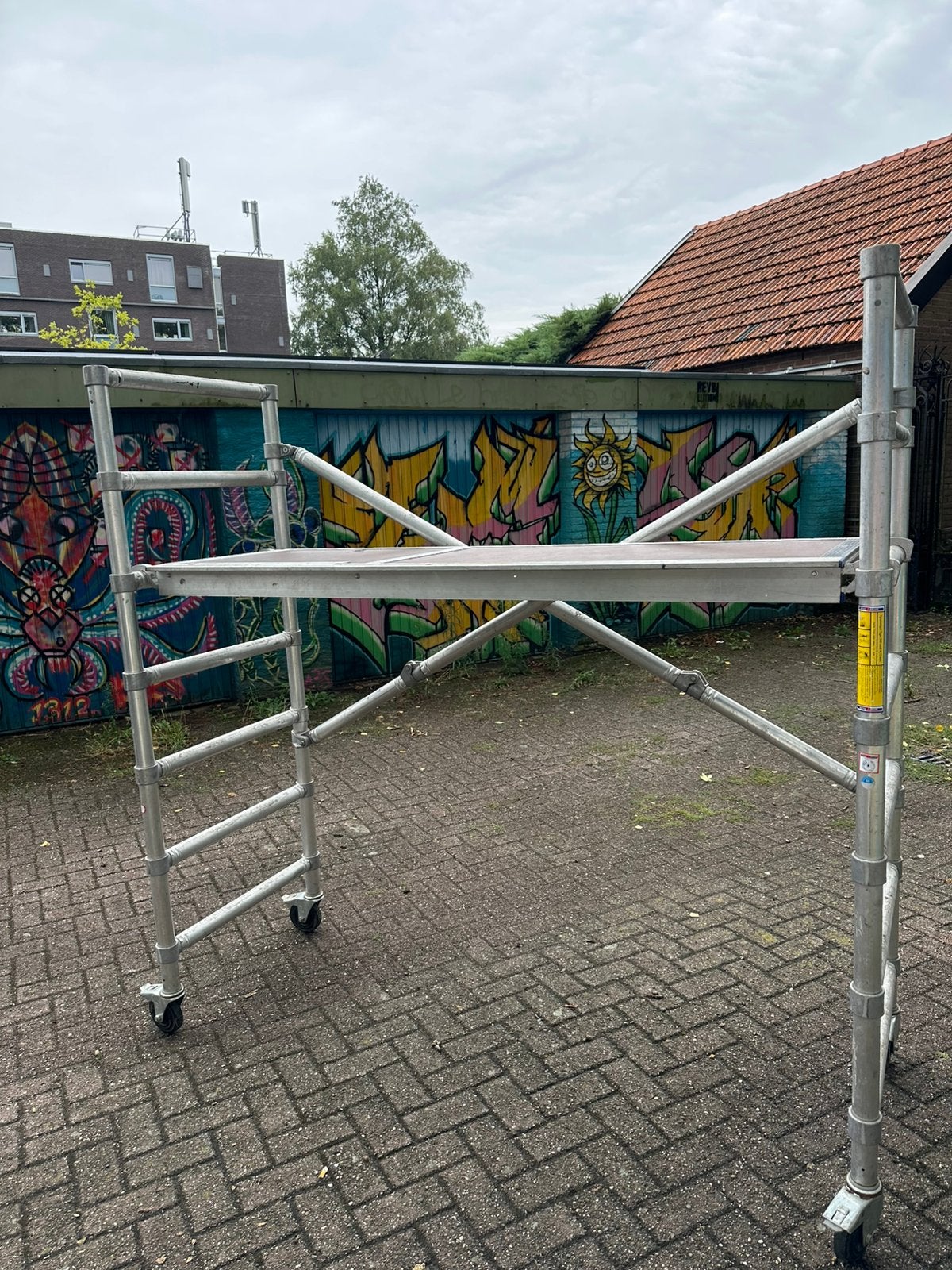 Aluminium Kamersteiger / Vouwsteiger te Huur | Vanaf 2 Dagen, Ophalen, Zo goed als nieuw, Rolsteiger of Kamersteiger, Minder dan 2 meter