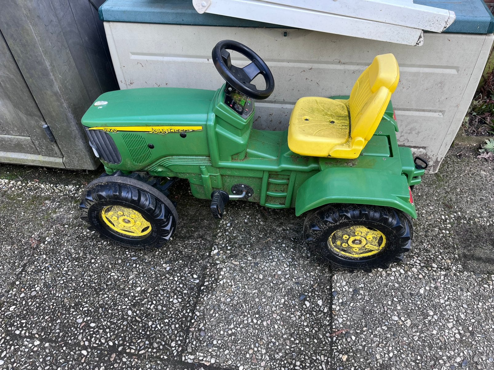 Tractor met water/giertank, Ophalen, Gebruikt