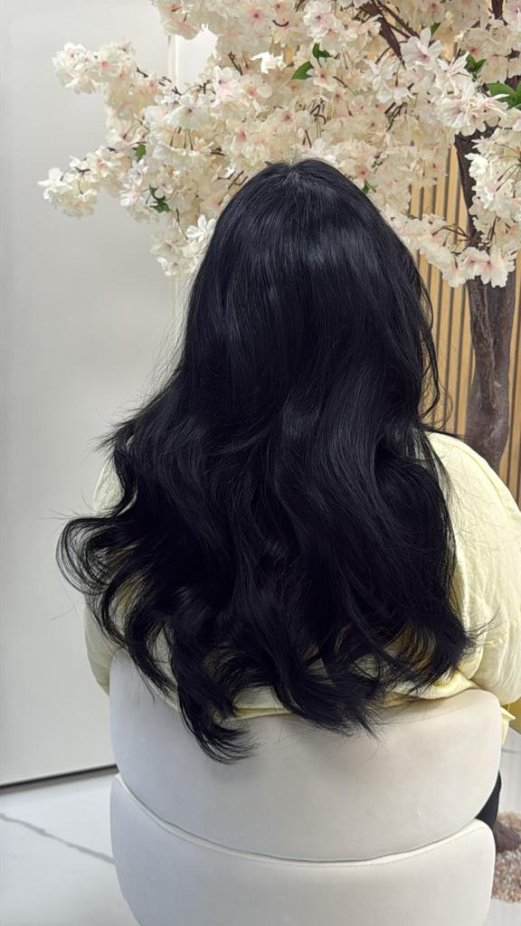 Zwarte invisible wefts hair extentions, Sieraden, Tassen en Uiterlijk, Uiterlijk | Haarverzorging, Ophalen of Verzenden, Zo goed als nieuw