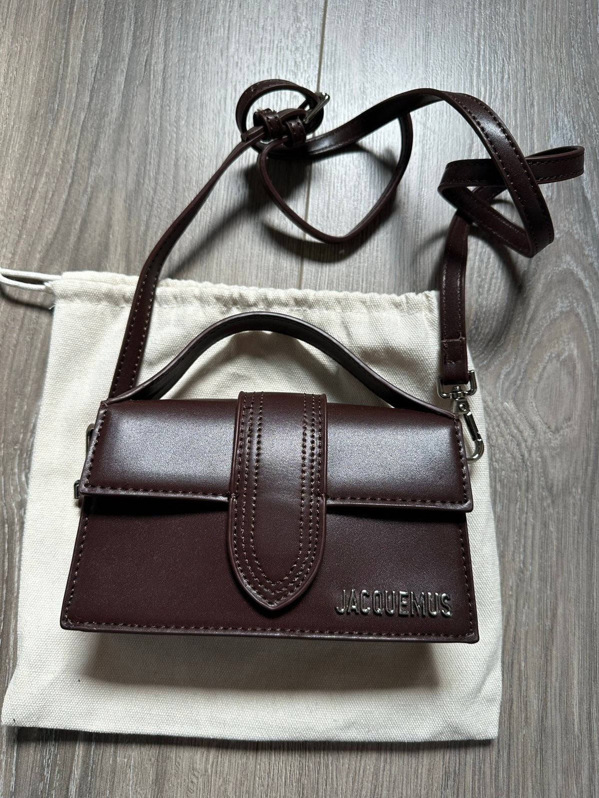 Jacquemus Tas - Ongebruikt, Bruin, Ophalen of Verzenden, Nieuw, Bruin