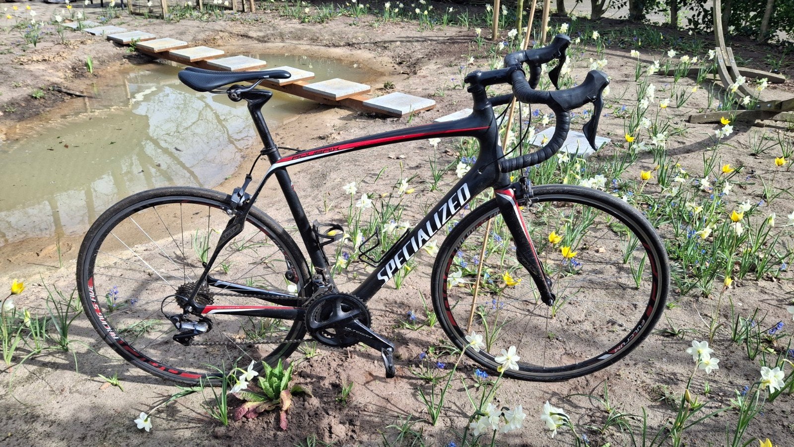 Specialized Roubaix SL4 Elite racefiets, 28 inch, Gebruikt, Carbon, Meer dan 20 versnellingen