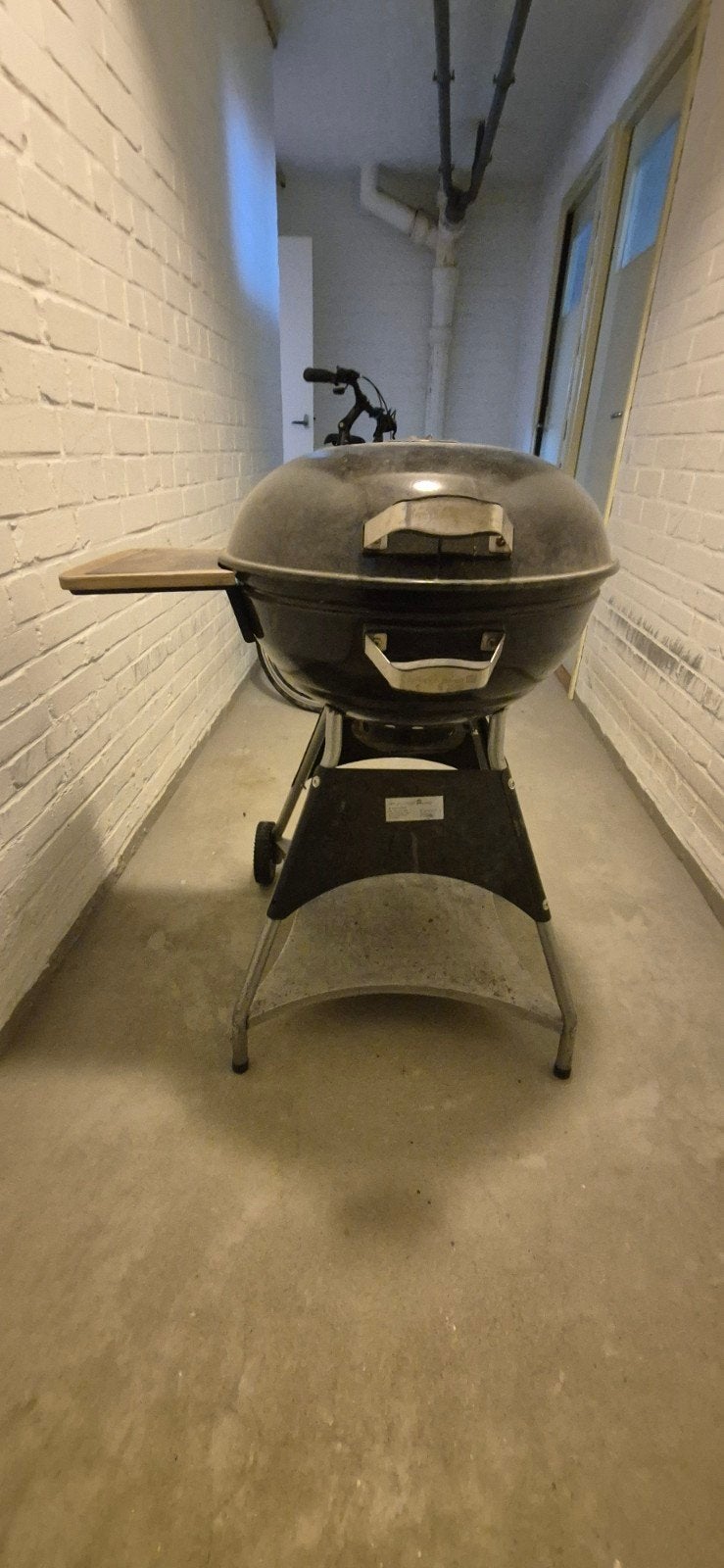 Barbecue met hoes - Gebruikt maar functioneel, Ophalen, Gebruikt, Onbekend