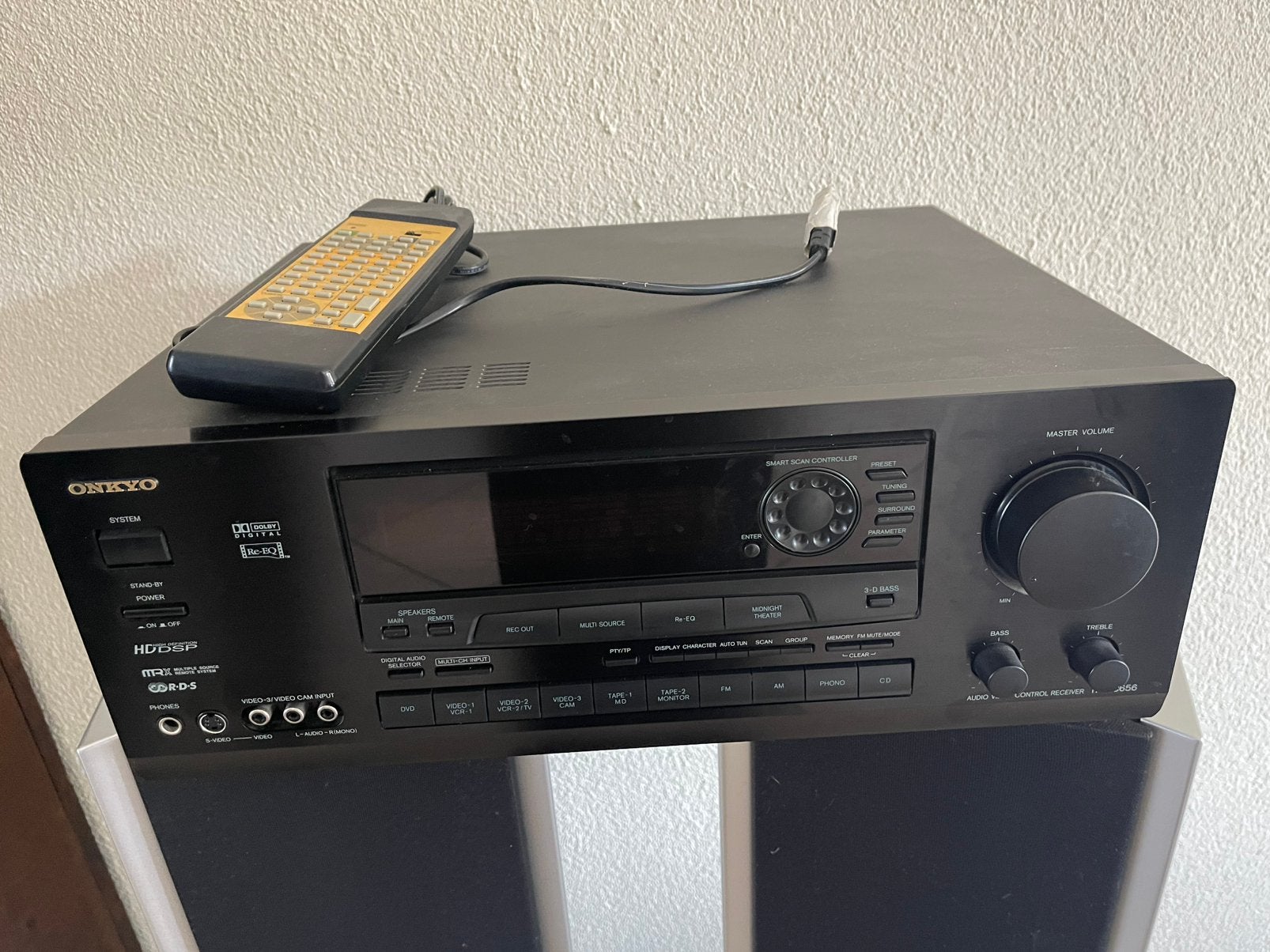 Onkyo versterker/receiver, Ophalen, Zo goed als nieuw, 120 watt of meer, Onkyo