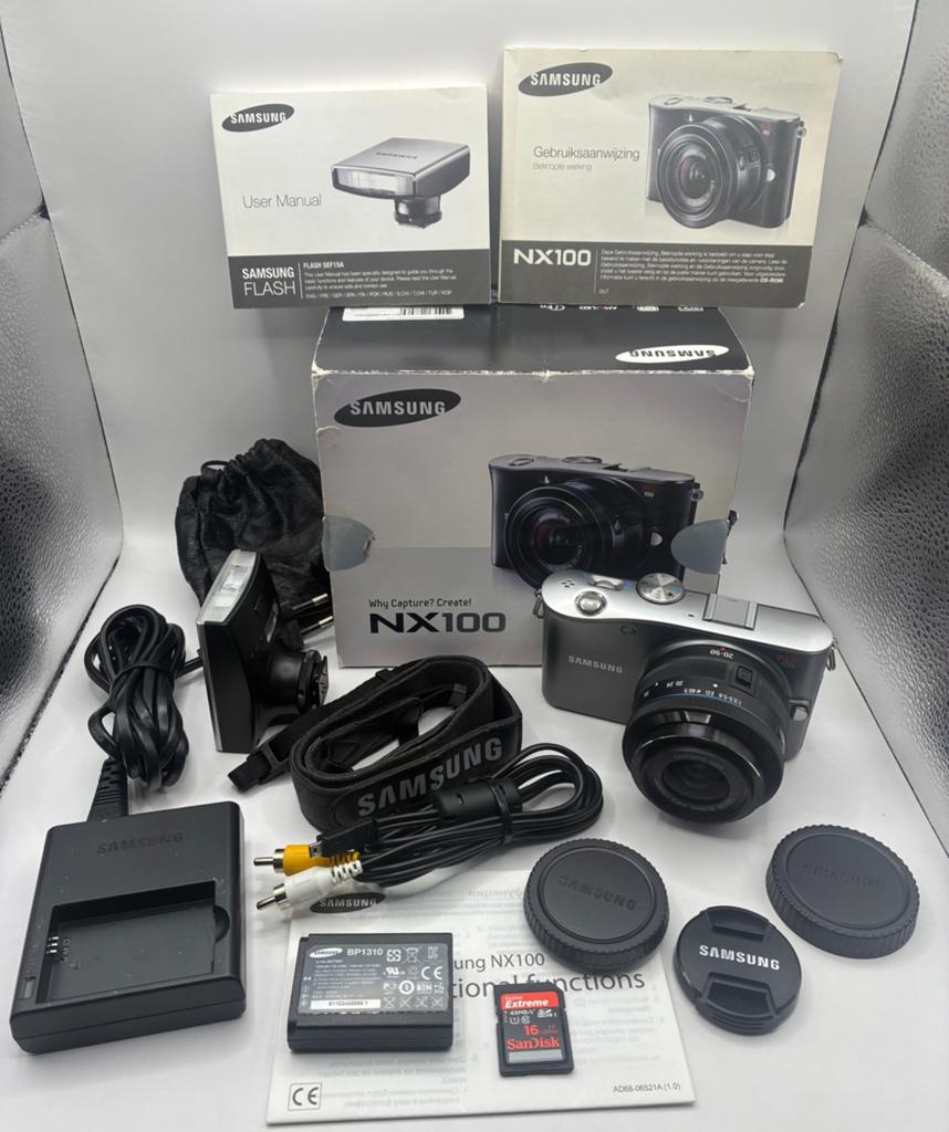 Samsung NX 100, Ophalen of Verzenden, Zo goed als nieuw, Samsung, 8 keer of meer
