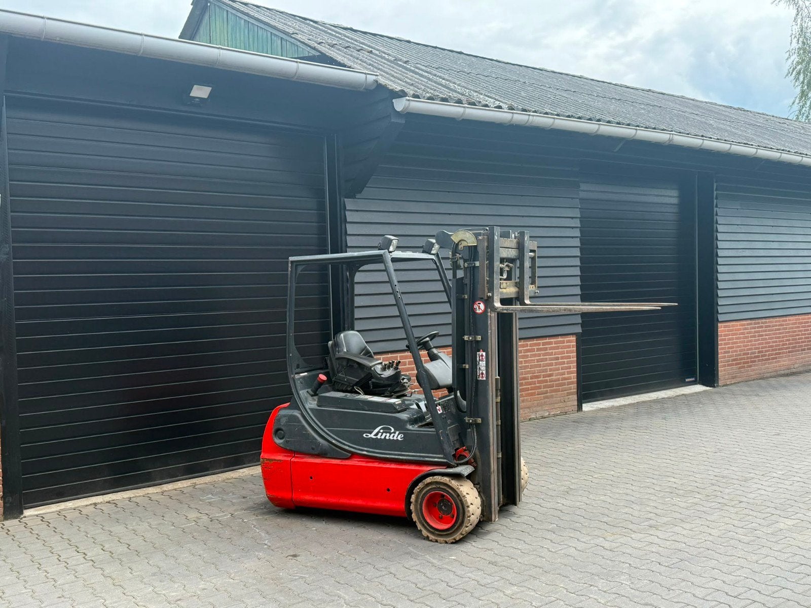 Linde e18 heftruck elektrische triplex sideshift, Ophalen, LINDE, STILL, Heftruck, Elektrisch