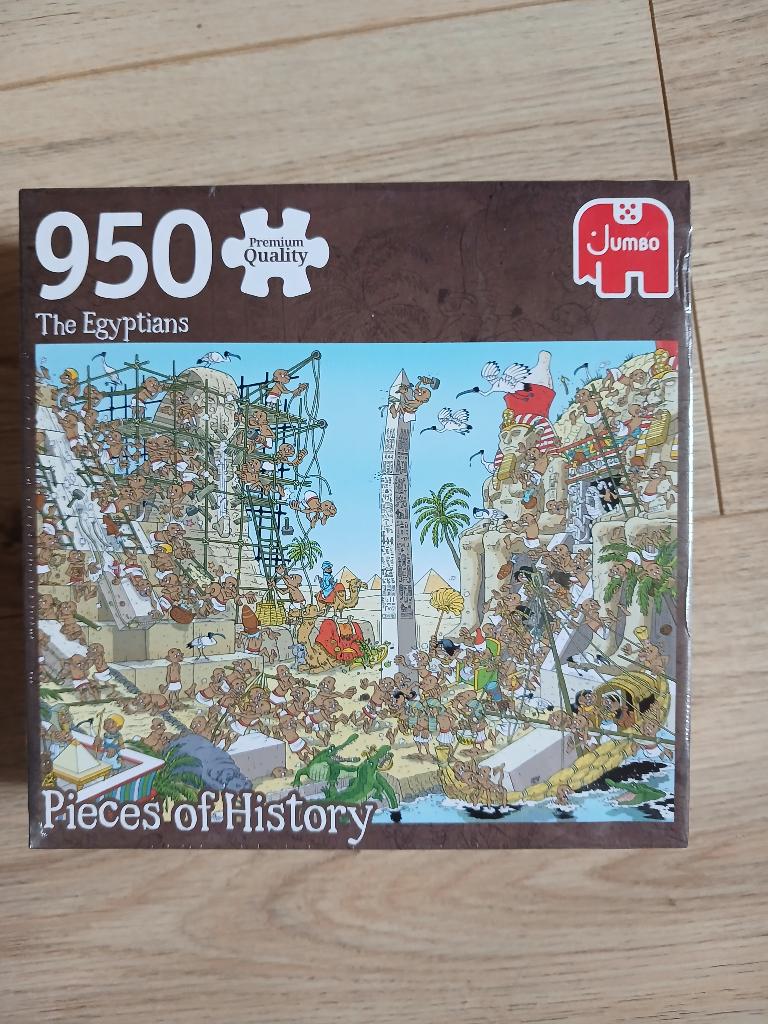 Jumbo puzzel, The Egyptians, 950 stukjes, NIEUW!, Hobby en Vrije tijd, Denksport en Puzzels, Ophalen of Verzenden, 500 t/m 1500 stukjes