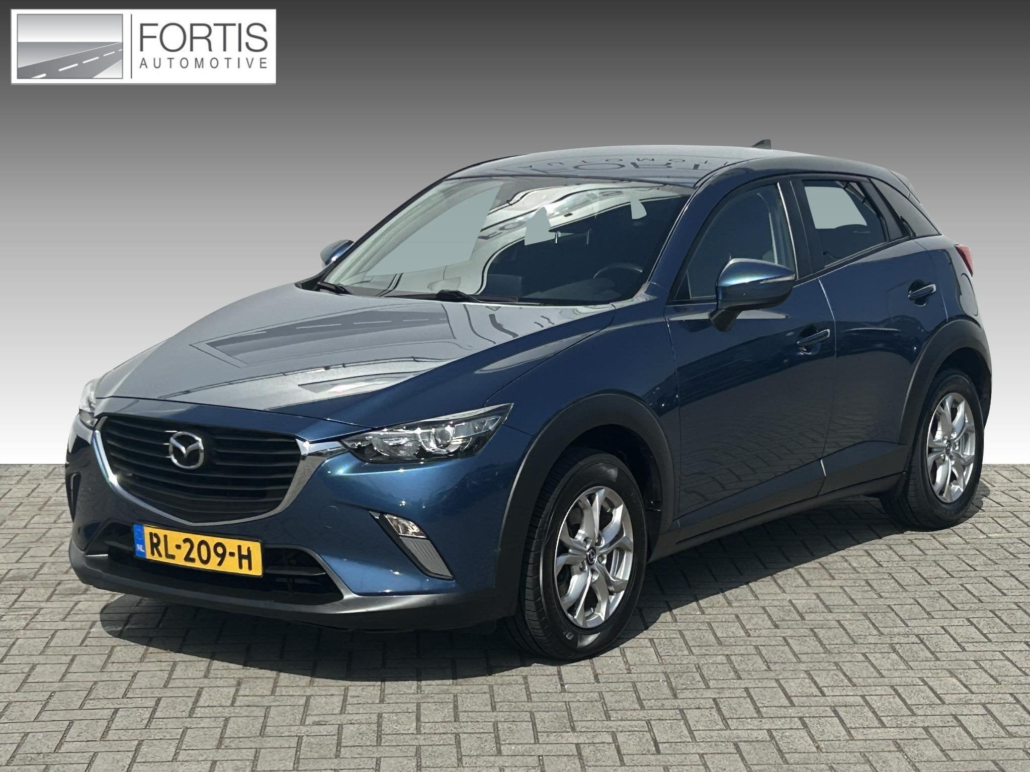 Mazda CX-3 2.0 SkyActiv-G 120 Dynamic NL-AUTO | NAVI | Trekh, Auto's, Voorwielaandrijving, 1998 cc, Stof, Gebruikt