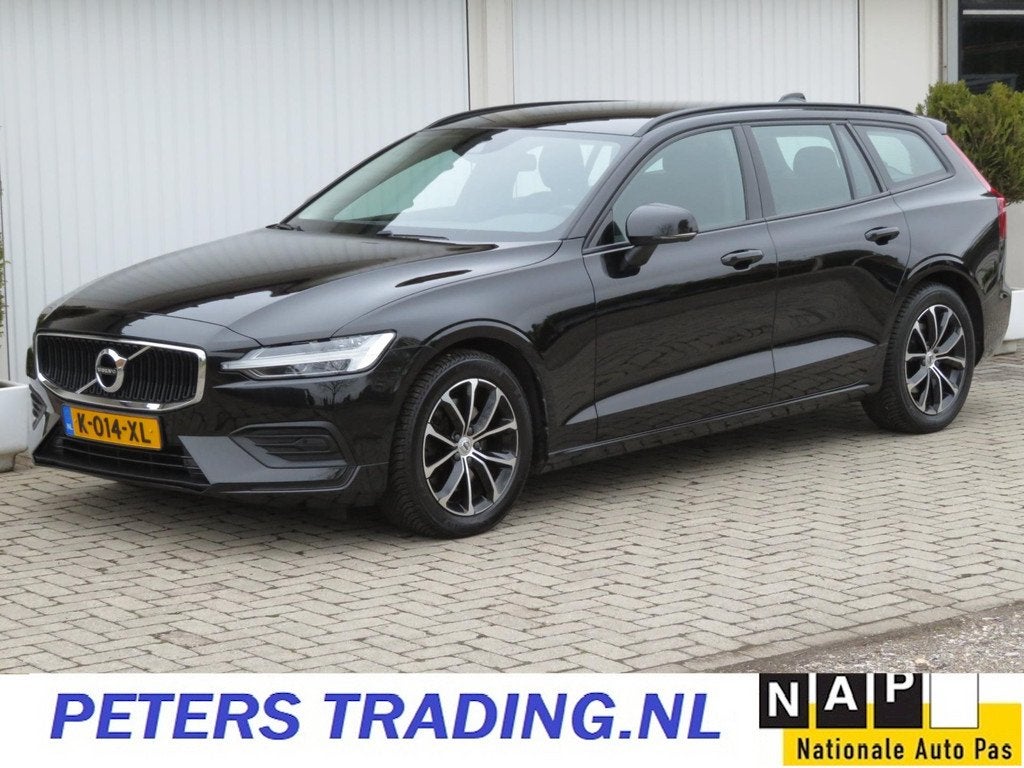 Volvo V60 2.0 B3 Momentum Advantage NL AUTO-CAMERA-PDC-1e EI, Stof, 4 cilinders, Origineel Nederlands, Hybride Elektrisch/Benzine