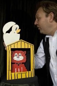 Sinterklaasfeest met goochelaar en poppentheater Korvera, Ophalen of Verzenden, Nieuw