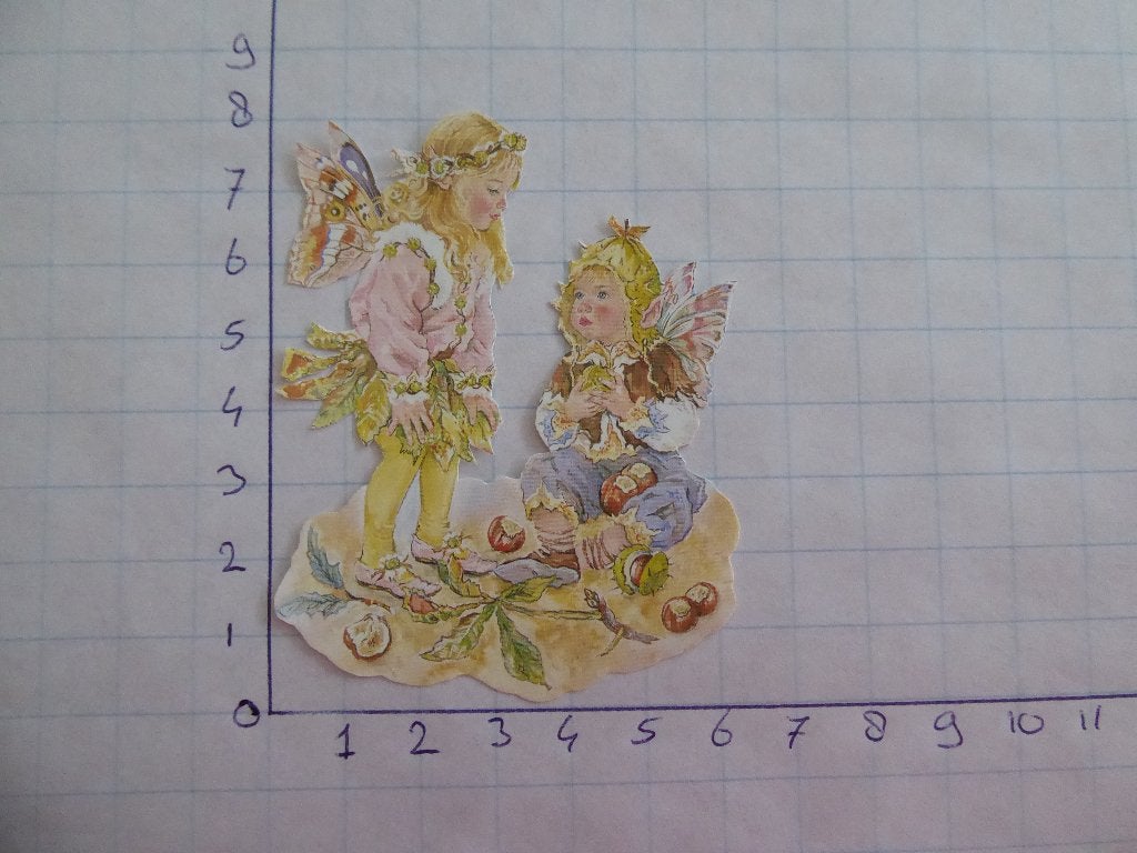 nr. 278 - uitgeknipt 3d plaatje, Hobby en Vrije tijd, Ophalen of Verzenden, Nieuw, Fantasie, Knipvel