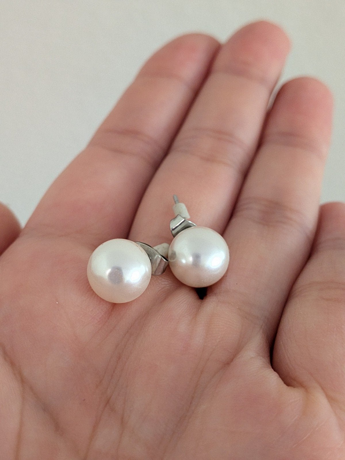Elegante Witte Parel Oorbellen - Klassiek & Tijdloos, Sieraden, Tassen en Uiterlijk, Oorbellen, Overige materialen, Wit, Ophalen of Verzenden