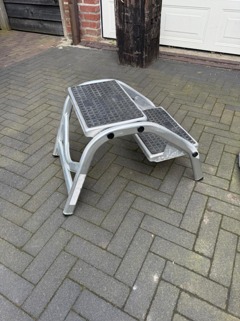Opstapje, Caravans en Kamperen, Ophalen of Verzenden, Zo goed als nieuw