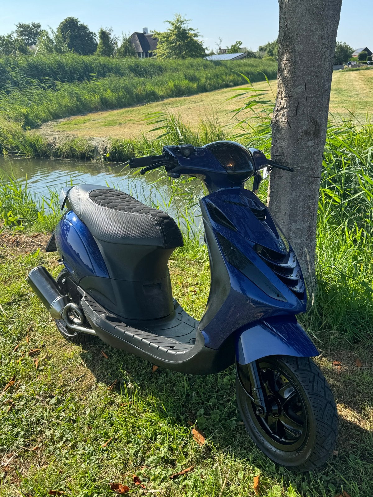 Nette Piaggio Zip 4-takt 2v -, Ophalen, Zo goed als nieuw, Carburateur, Piaggio
