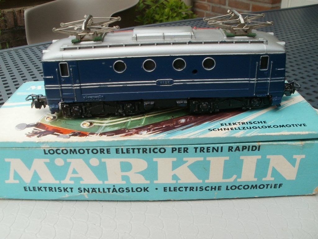 Marklin Ho analoge E lokomotief no 3013 v/d NS+ovp., Wisselstroom, Locomotief, Analoog, Ophalen of Verzenden