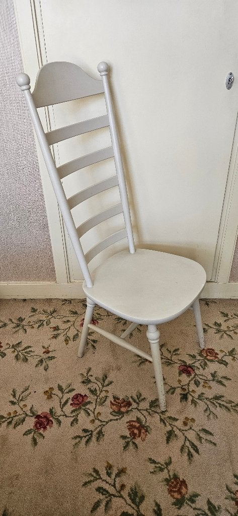 Mooie retro vintage ladder stoel van Nesto, Zweden, Ophalen, Gebruikt, Scandinavisch vintage retro, Hout