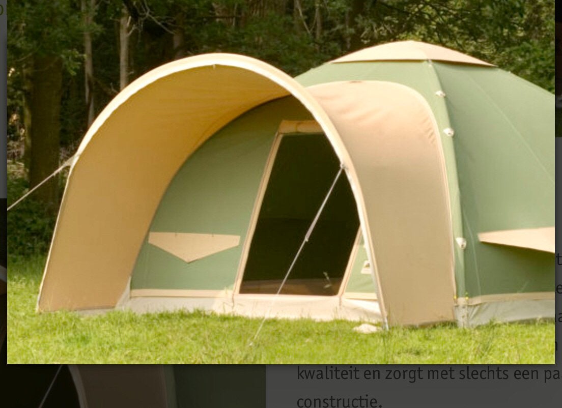 Oppompbare Karsten tent, Twee personen, Overige soorten