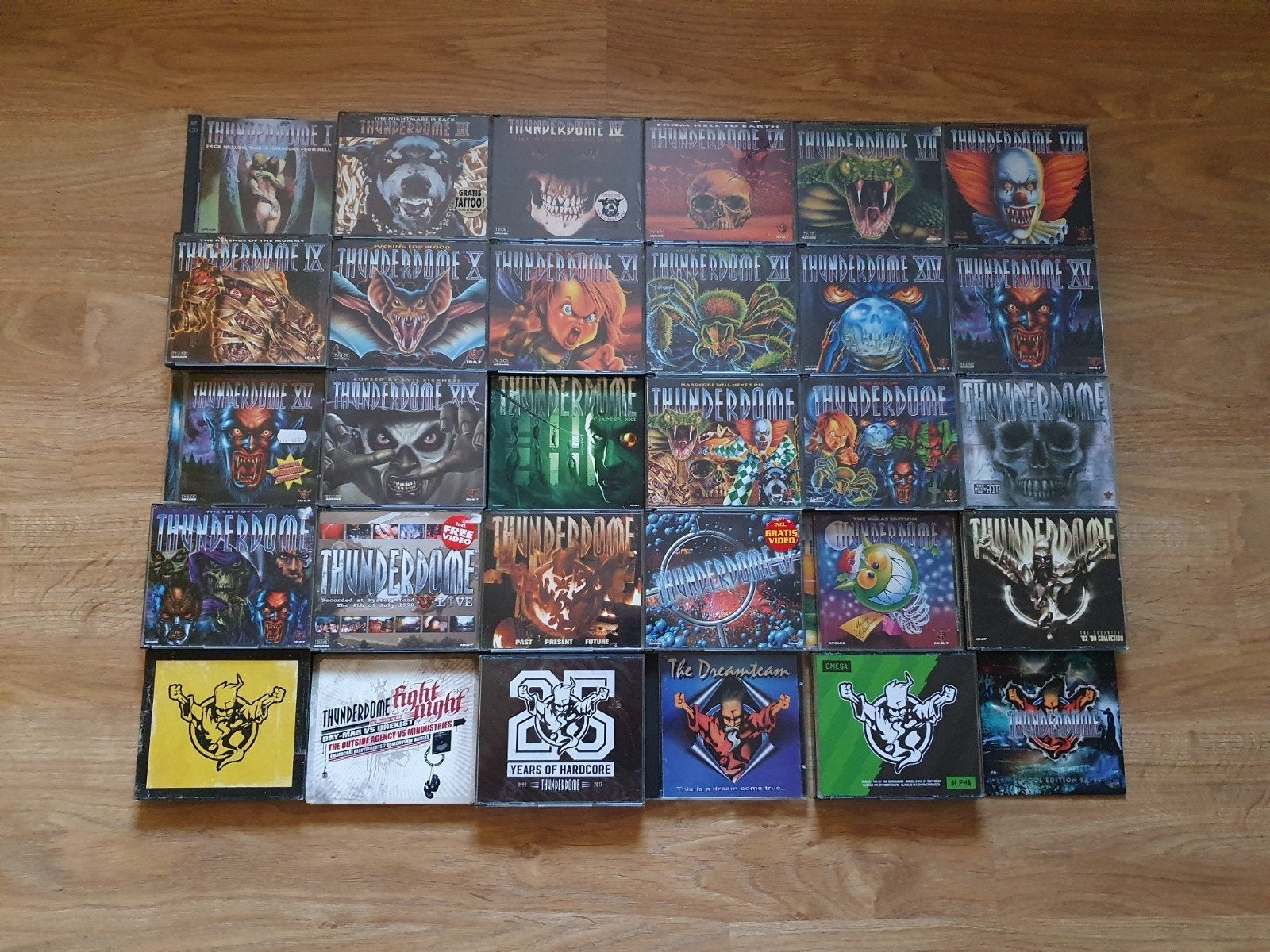 Thunderdome Gabber Hardcore Cd's, Ophalen of Verzenden, Zo goed als nieuw